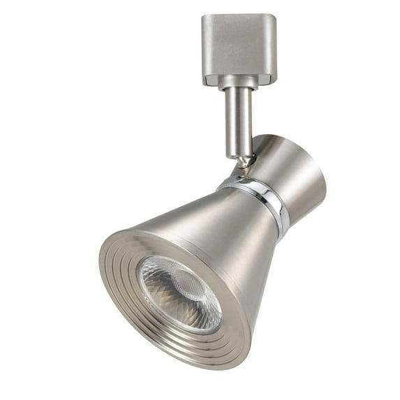 HT-811-BS Cal Lighting 12W LED Track Light In Industrial Style-5.25 Inches Tall and 4 Inches Wide-Brushed Steel Finish