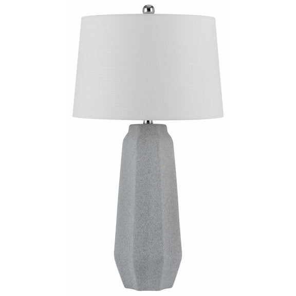 BO-3159TB-2-GR-Cal Lighting-Drayton - 2 Light Table Lamp (Set of 2) In Modern Style-30 Inches Tall and 16 Inches Wide-Stone Grey Finish