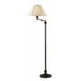 thumbnail image 1 of Cal Lighting BO-314-DB Transitional Swing Arm Floor Lamp, 150-watt, 12.4" x 6" x 25.6", Dark Bronze, 1 of 3
