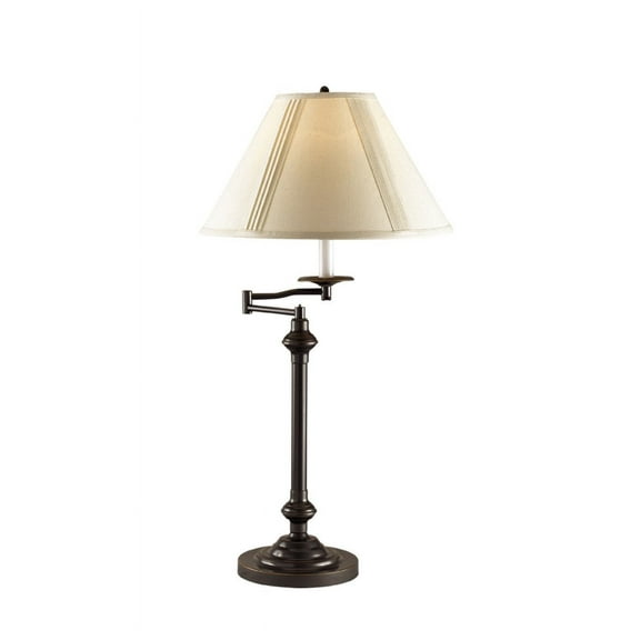 Cal Lighting 150W 3 Way Swing Arm Table Lamp