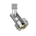 thumbnail image 1 of 1 - Light Brushed Steel / Silver Metal Track Lighting, 1 of 2