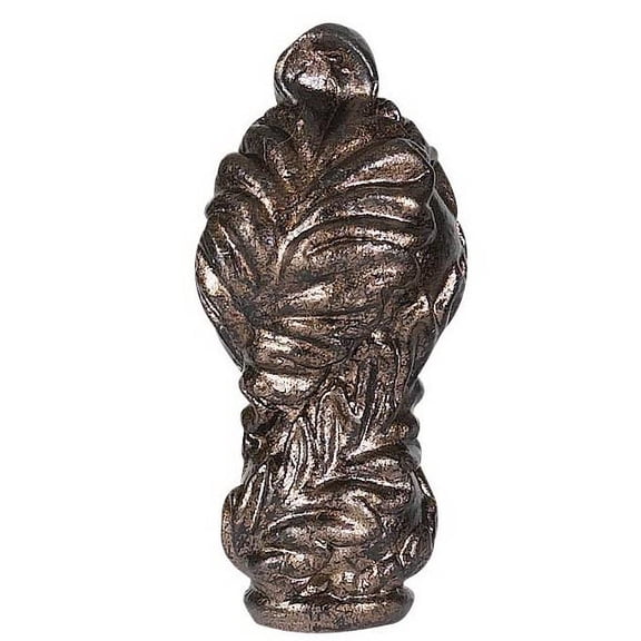 FA-5060B-Cal Lighting-Metal Cast Finial-10.3 Inches Wide by 8.5 Inches High-Copper Finish