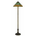 thumbnail image 1 of BO-3108FL-Cal Lighting-2 Light Floor Lamp In Art Deco Style-62.5 Inches Tall and 17.5 Inches Wide, 1 of 4