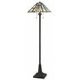 thumbnail image 1 of BO-3100FL-Cal Lighting-2 Light Floor Lamp In Art Deco Style-62 Inches Tall and 16 Inches Wide, 1 of 4