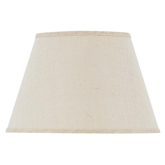 Cal Lighting 26.8" Durable Hardback Fabric Lamp Shade in Beige Tone