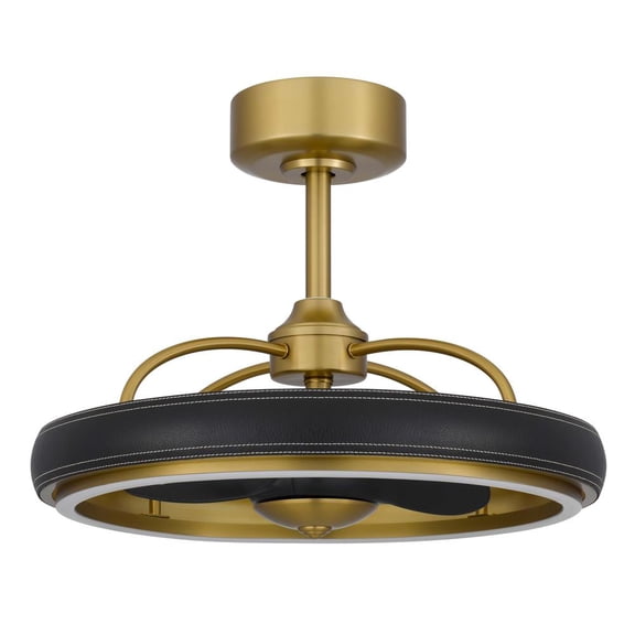 Cal Lighting 30W, 580 Lumen, 3000K Dimmable 6 Speed Led Arroyo Ultra Quiet Fan Light