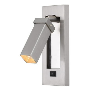 Cal Lighting 3W Led Adjustable Bedside Reading Lamp (Bulb Included)