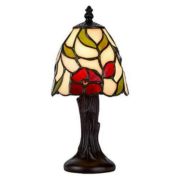 Cal Lighting 40W Metal/Resin Tiffany Accent Lamp With Inline Switch