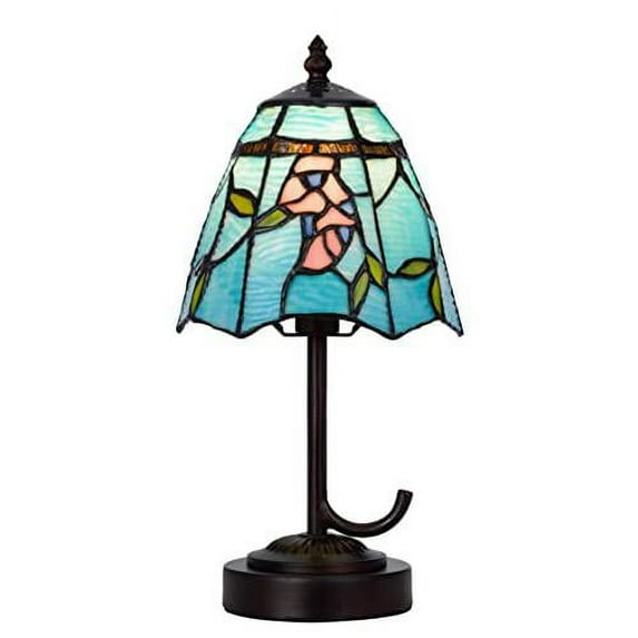 Cal Lighting 40W Metal/Resin Tiffany Accent Lamp With Inline Switch