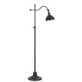 thumbnail image 1 of BO-2588FL-ORB-Cal Lighting-1 Light Floor Lamp with Adjustable Pole-60 Inches Tall and 24.5 Inches Wide, 1 of 3