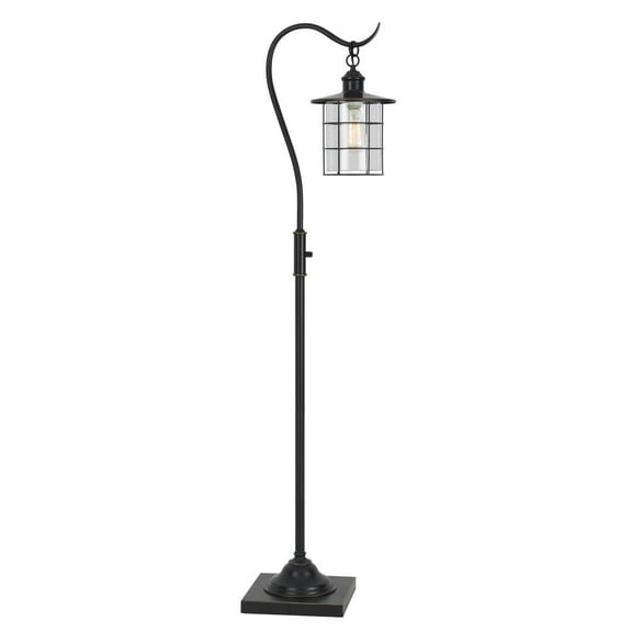 Cal Lighting 60W Silverton Floor Lamp (Edison Bulb Included)