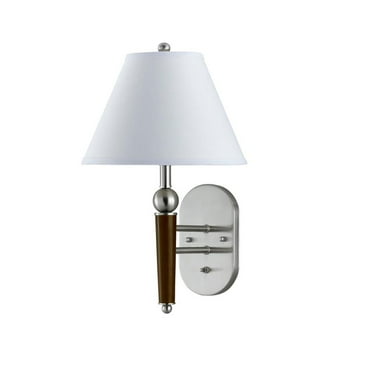 Cal Lighting 60W Wall Lamp W/Rocker Switch, LA8005WL1RBS