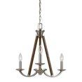 thumbnail image 1 of Cal Lighting 60W X 3 Monica Metal Chandelier FX-3604-3, 1 of 2