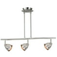 thumbnail image 1 of Cal Lighting SL-954-3-RU/CWH Adjustable Metal Serpentine Three Light Ceiling Fixture, 1 of 2
