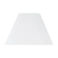 thumbnail image 1 of Cal Lighting 8.5" Rectangular Modern Durable Fabric Lamp Shade in White, 1 of 2