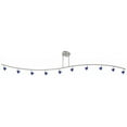 thumbnail image 1 of Cal Lighting 954-10-DB-OSA Ten-Light Serpentine Light&#44; Dark Bronze & OSA, 1 of 1