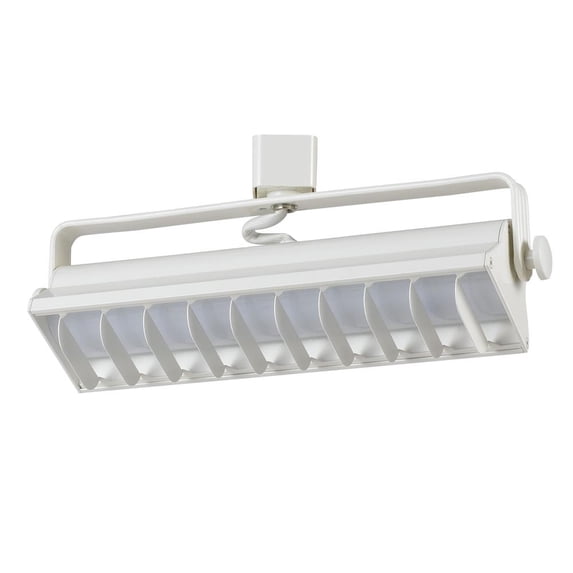 Cal Lighting HT-633-LED 1-Light Dimmable Metal Wall Wash Track Fixture in White