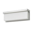 thumbnail image 1 of Cal Lighting Almeria 13" Metal & Acrylic Vanity Light in Brushed Steel Silver, 1 of 5