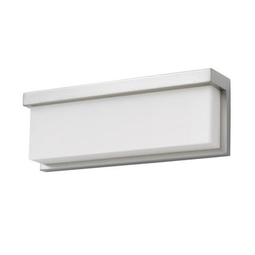 Cal Lighting Almeria Metal Led 13" Vanity Light With Acrylic Shade