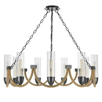 FX-3815-9 Cal Lighting Argyle - 9 Light Chandelier In Contemporary Style-12 Inches Tall and 35.75 Inches Wide