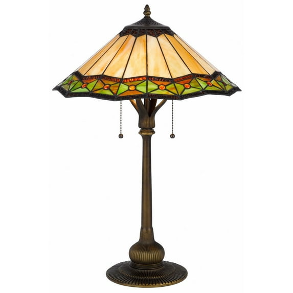 BO-3164TB-Cal Lighting-Armscroft - 2 Light Table Lamp In Traditional Style-26 Inches Tall and 18 Inches Wide