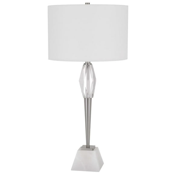 Cal Lighting 150W 3 Way Assen Metal Table Lamp