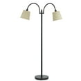 thumbnail image 1 of Cal Lighting Gail 11" 2-light Durable Metal Arc Floor Lamp in Dark Bronze, 1 of 6