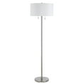 thumbnail image 1 of Cal Lighting Calais 17" Metal Floor Lamp with Pull Chain Switch in Silver, 1 of 2