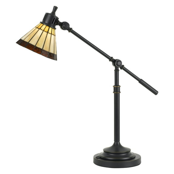25.5" Height Metal Table Lamp in Dark Bronze