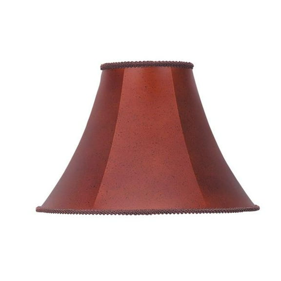 Cal Lighting Bell Leatherette Shade
