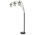thumbnail image 1 of Cal Lighting Silverton Arc Floor Lamp With Glass Shades (Edison Bulbs included), 1 of 3