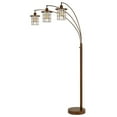 thumbnail image 1 of Cal Lighting Silverton Arc Floor Lamp With Glass Shades (Edison Bulbs included), 1 of 3