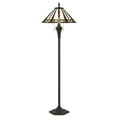 thumbnail image 1 of Cal Lighting 60W X 2 Tiffany Floor Lamp, 1 of 2