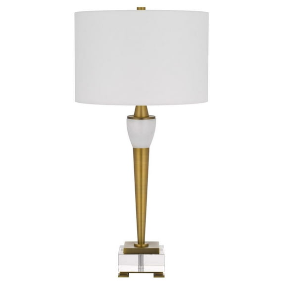 Cal Lighting 150W 3 Way Bradford Metal Table Lamp