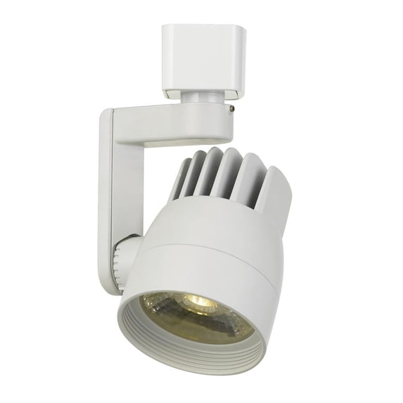 Cal Lighting HT-806-LED 1-Light Dimmable Metal Track Fixture in White