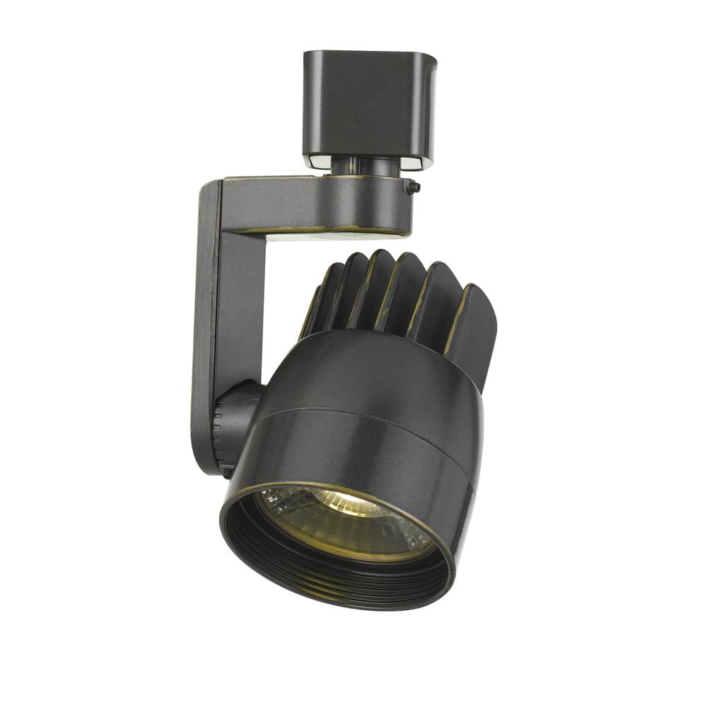 1 - Light Dark Bronze Dark Brown Metal Track Lighting