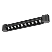 Cal Lighting Dimmable integrated LED 60W,  3024 Lumen, 85 CRI, 3000K, 3 Wire Wall Wash Track Fixture, HT812SBK