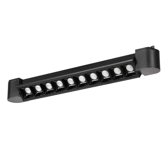 Cal Lighting Dimmable integrated LED 60W,  3024 Lumen, 85 CRI, 3000K, 3 Wire Wall Wash Track Fixture, HT812SBK
