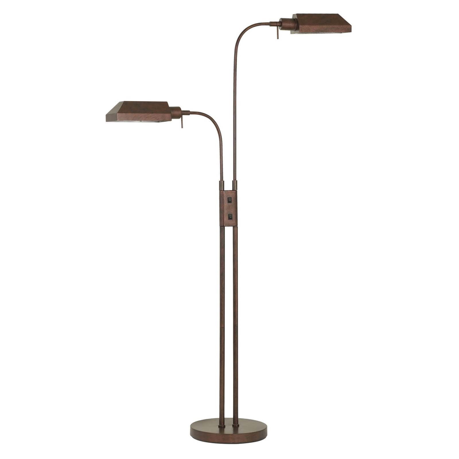 Cal Lighting Dual Height Pharmacy Floor Lamp - Walmart.com