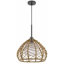 Cal Lighting - Dunn - 1 Light Pendant In Contemporary Style-20.5 Inches Tall and