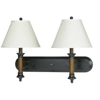 Cal Lighting 60W X 2 Metal Wall Lamp