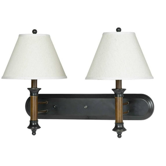 Cal Lighting 60W X 2 Metal Wall Lamp