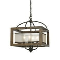 thumbnail image 1 of Cal Lighting 60W X 4 Semi-Flush Pendant, 1 of 4