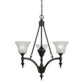 thumbnail image 1 of Cal Lighting 3 Lights Rockwood Iron Chandelier, 1 of 2