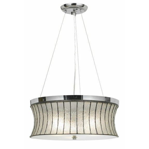 Cal Lighting 60W X 3 Glass Pendant