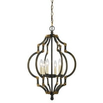 Cal Lighting 40W X 6 Howell Metal Pendant