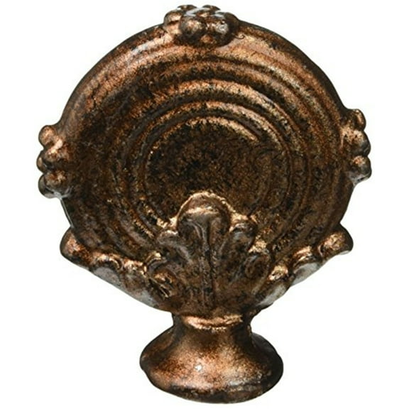 Cal Lighting 2.38" Metal Cast Finial in Rust