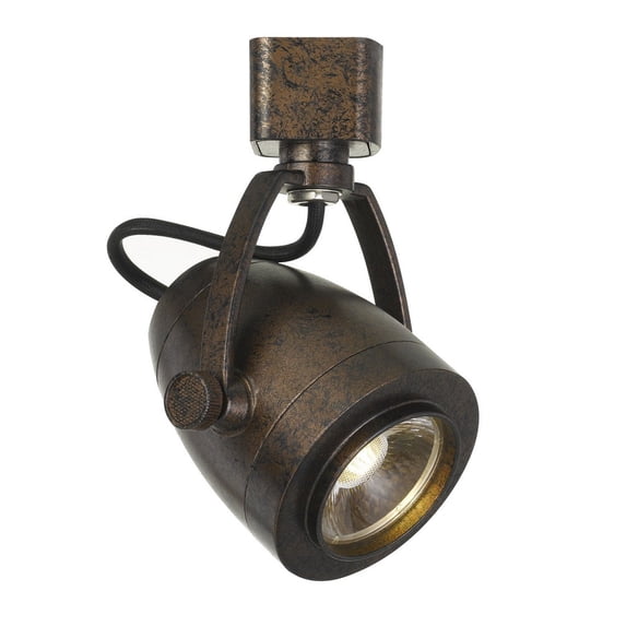 Cal Lighting HT-701-LED 1-Light Dimmable Metal Track Fixture in Rust Brown