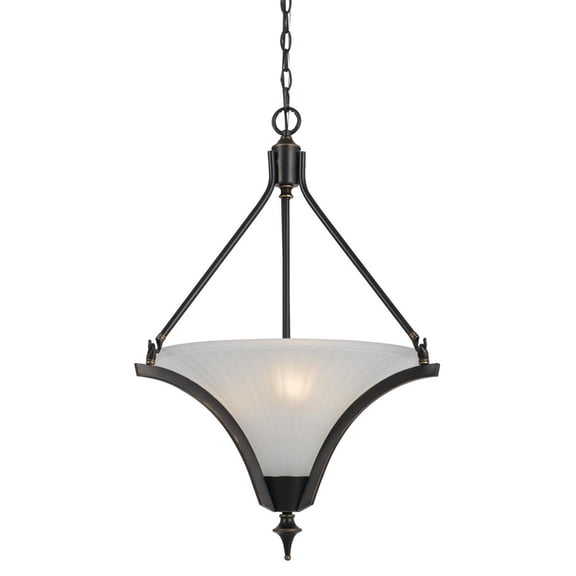 Cal Lighting Pendant Fixture in Dark Bronze