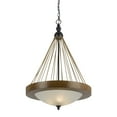 thumbnail image 1 of Cal Lighting - Monticello-Three Light Pendant-32 Inches High     -Traditional, 1 of 2